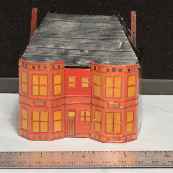 Vintage Miniature Wheat Stalk Trinket Box House - Picture 3 of 9